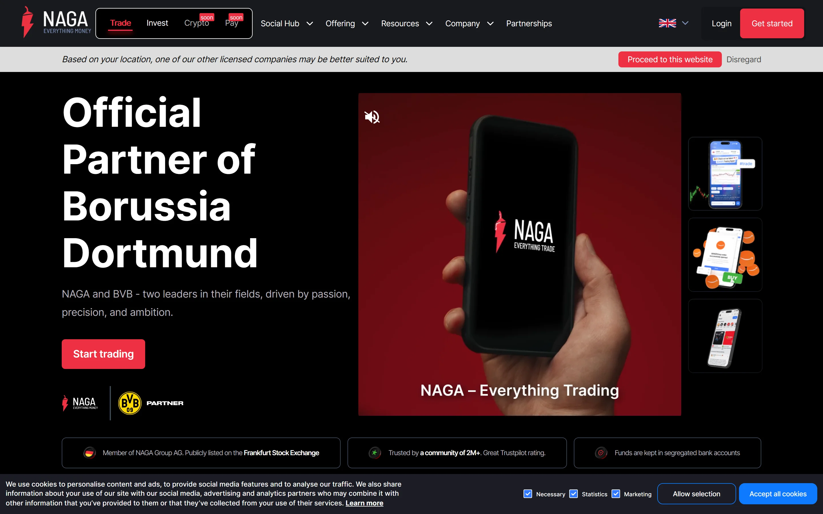 Obchodní platformy NAGA